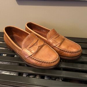 Allen Edmonds Loafers - Size 10, Triple Wide, Light Brown